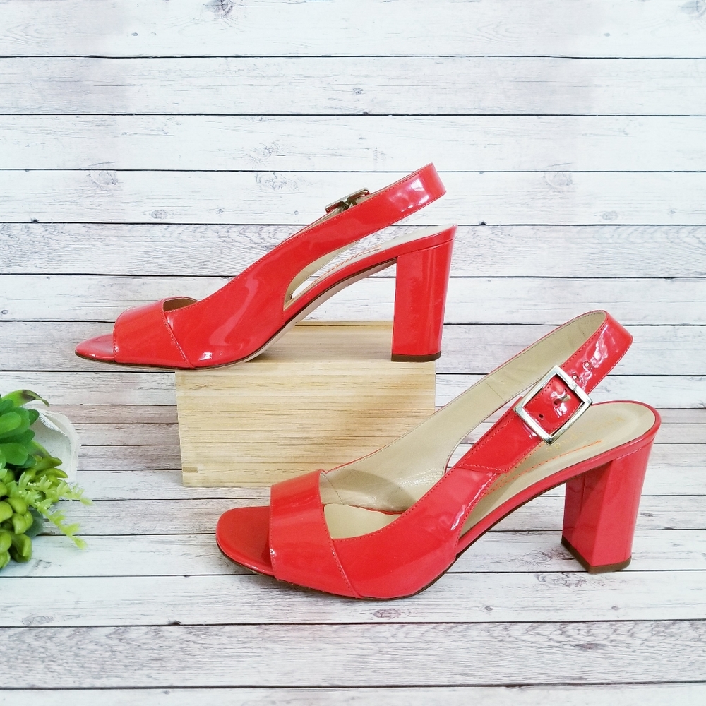 Kate Spade Heels Red Pumps Shoes Size 9